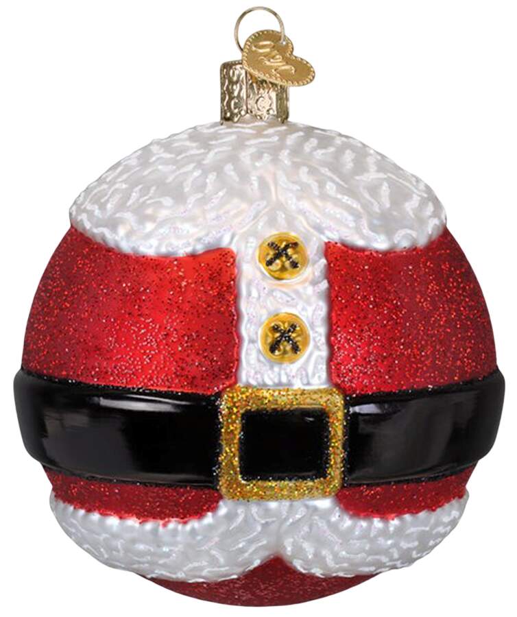 Rounds Mr Claus - No Box by Old World Christmas (Newer)-1
