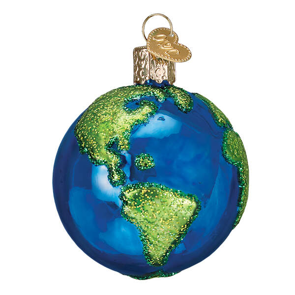 Space Exploration Planet Earth - No Box by Old World Christmas (Newer)-1