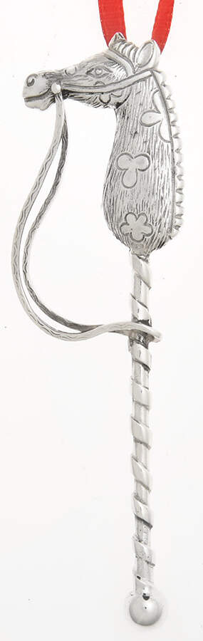 Sterling Ornaments Stick Horse - With Box by Museum of Fine Arts Boston-1