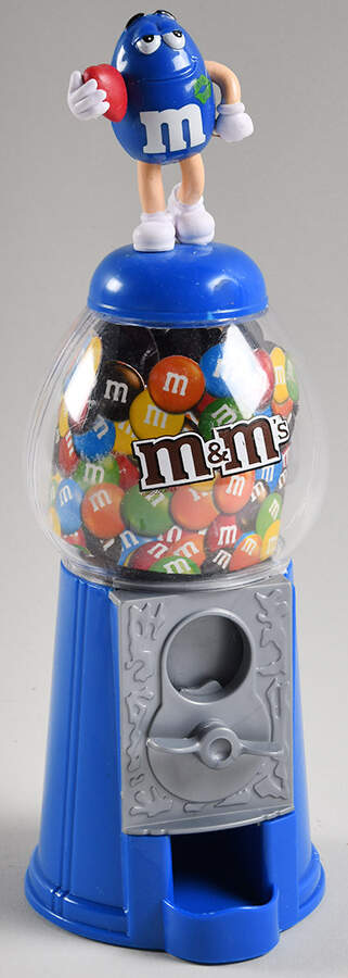Valentine's Day Blue M&M's - No Box by Mars Incorporated-1
