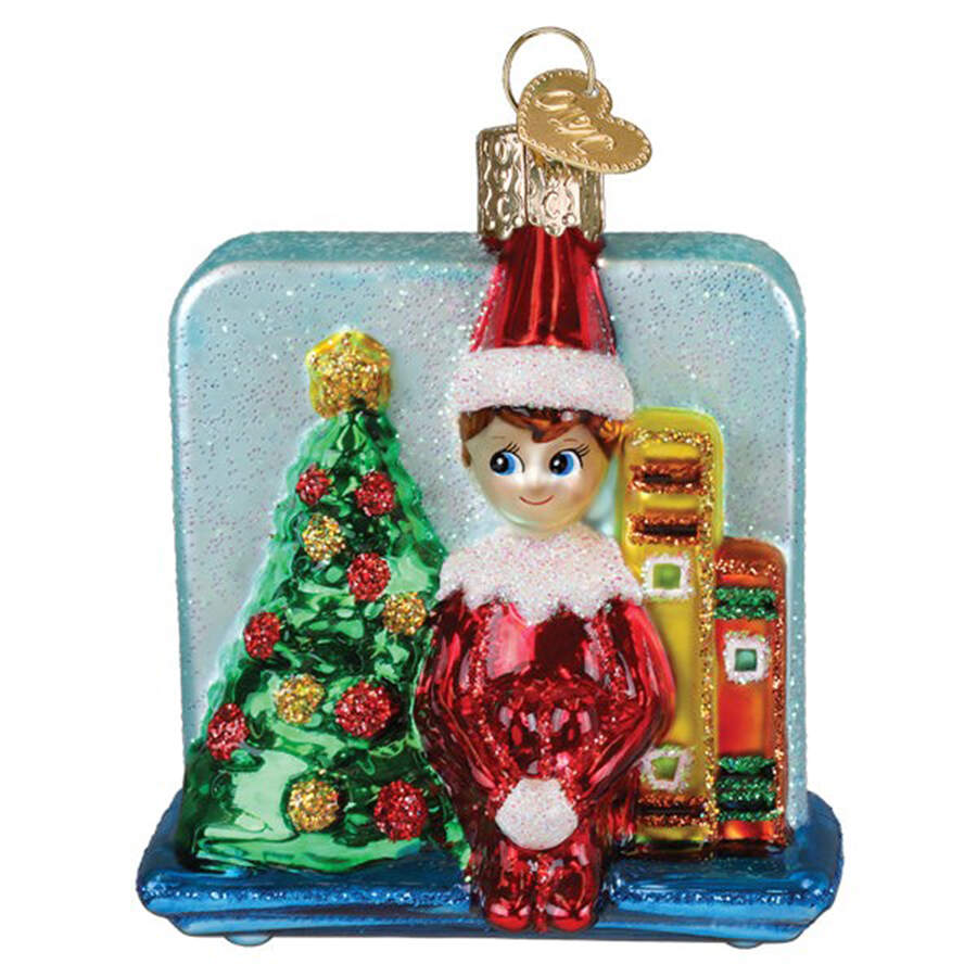 Fairy Tales, Legends & Literature Scout Elf-Storytime - No Box Nb2758 by Old World Christmas (Newer)-1