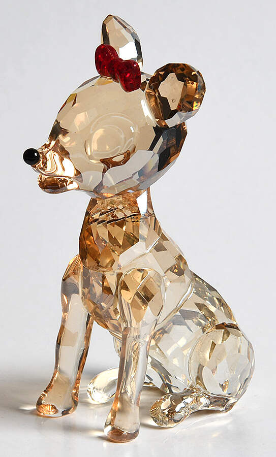 Rudolph Crystal Collection Clarice - Boxed by Old World Christmas (Newer)-1