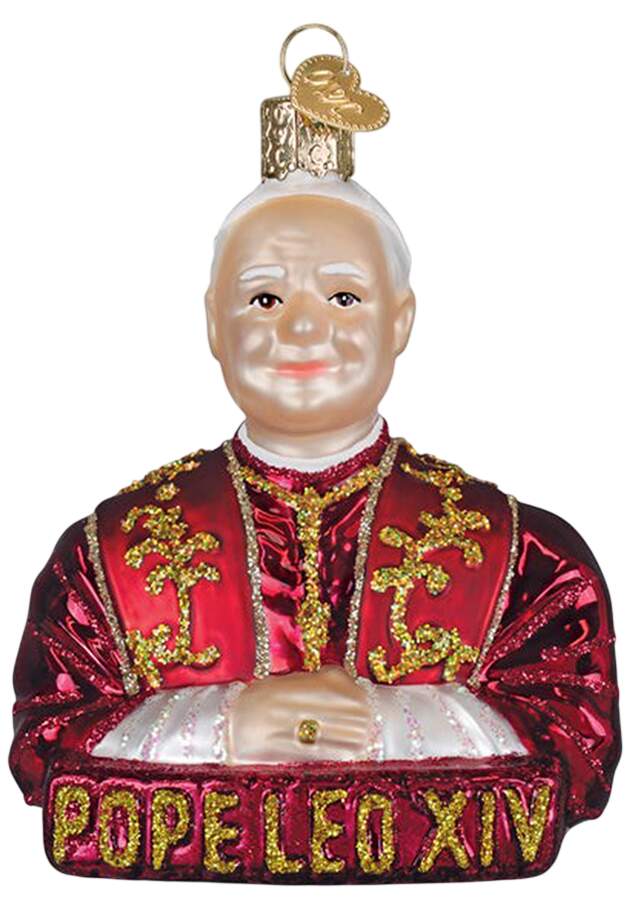 People Pope Leo Xiv - No Box by Old World Christmas (Newer)-1