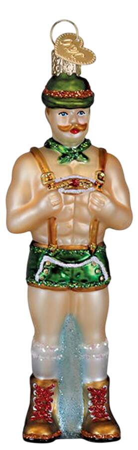 People Dasher - Holly Jolly Hunk - No Box by Old World Christmas (Newer)-1