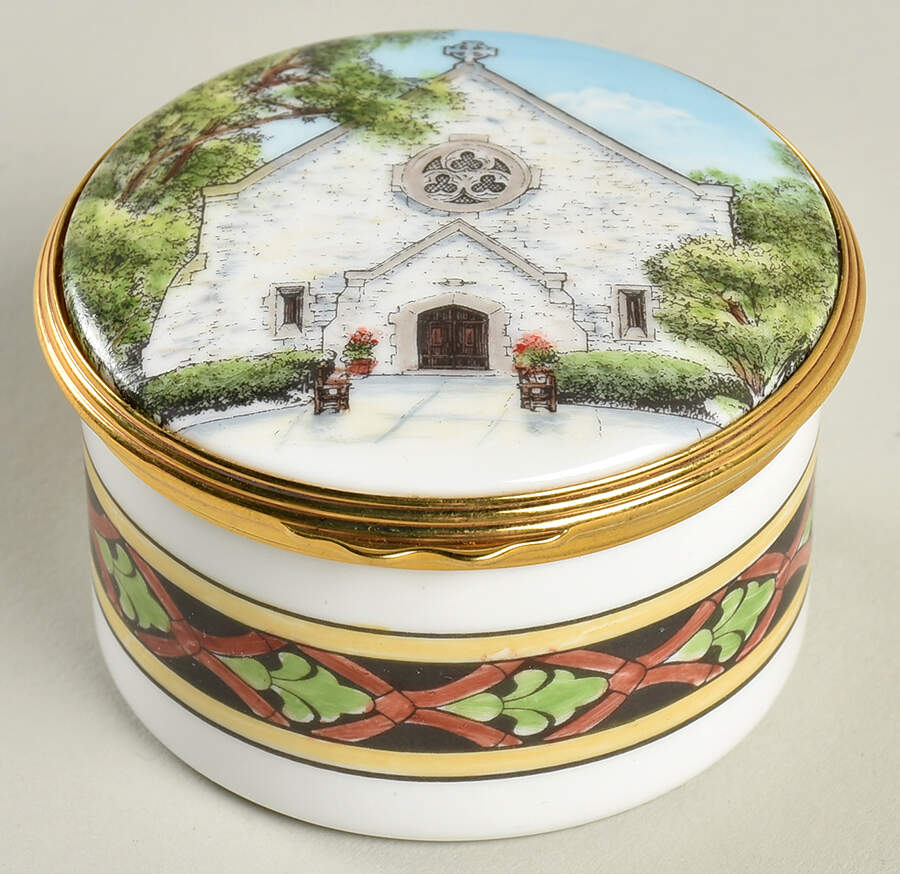 Mclaughlin Glazeware Boxed Saint Francis Xavier Parish - No Box by Mclaughlin Glazeware-1
