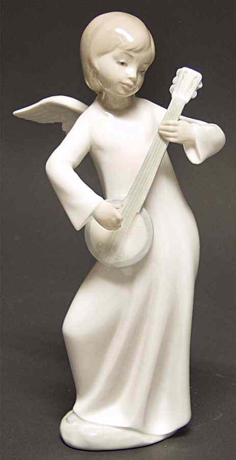 Angels Angel With Banjo - Boxed by Nao-1