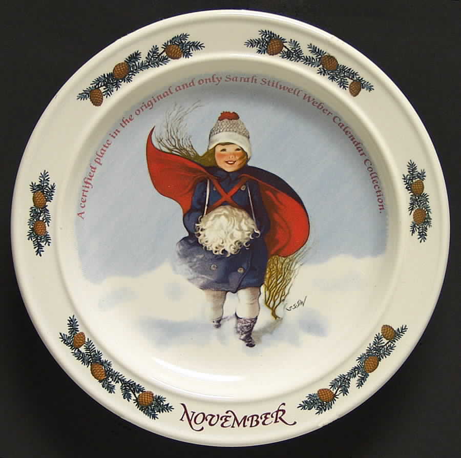 Calendar Series-Sarah Stilwell Weber November - Boxed by Newell-1
