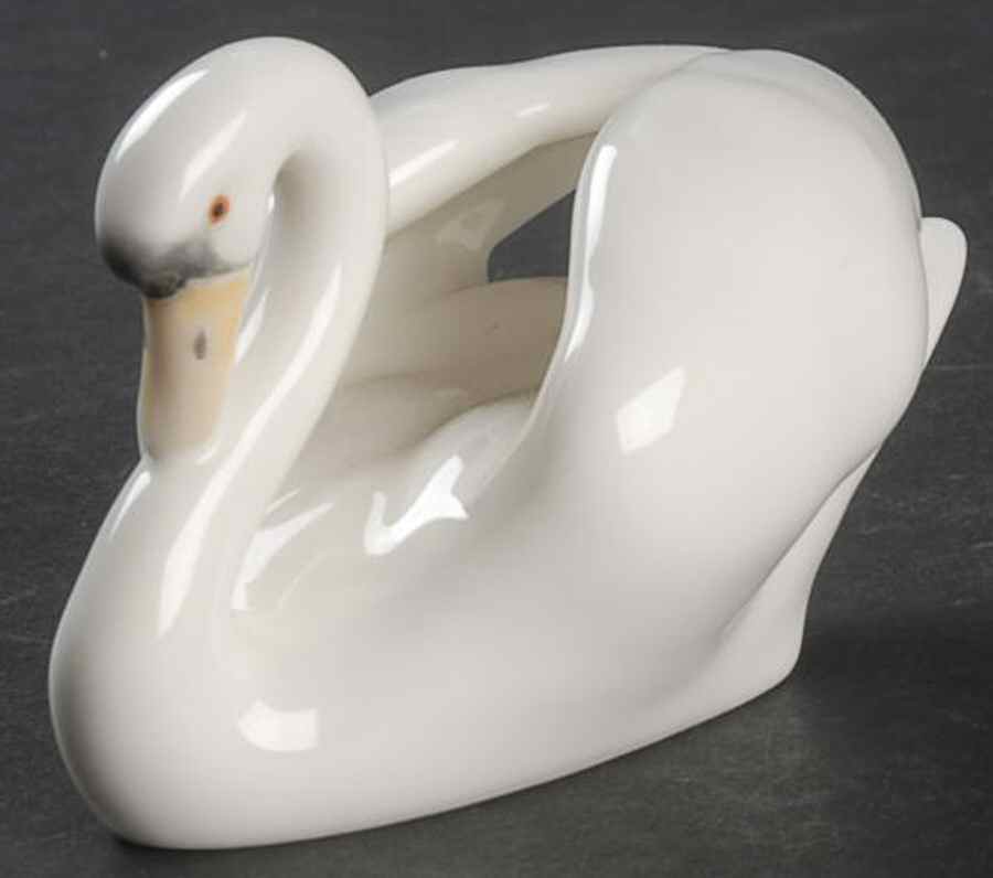 Noritake Figurines Swan - Neck Bent - Boxed by Noritake-1