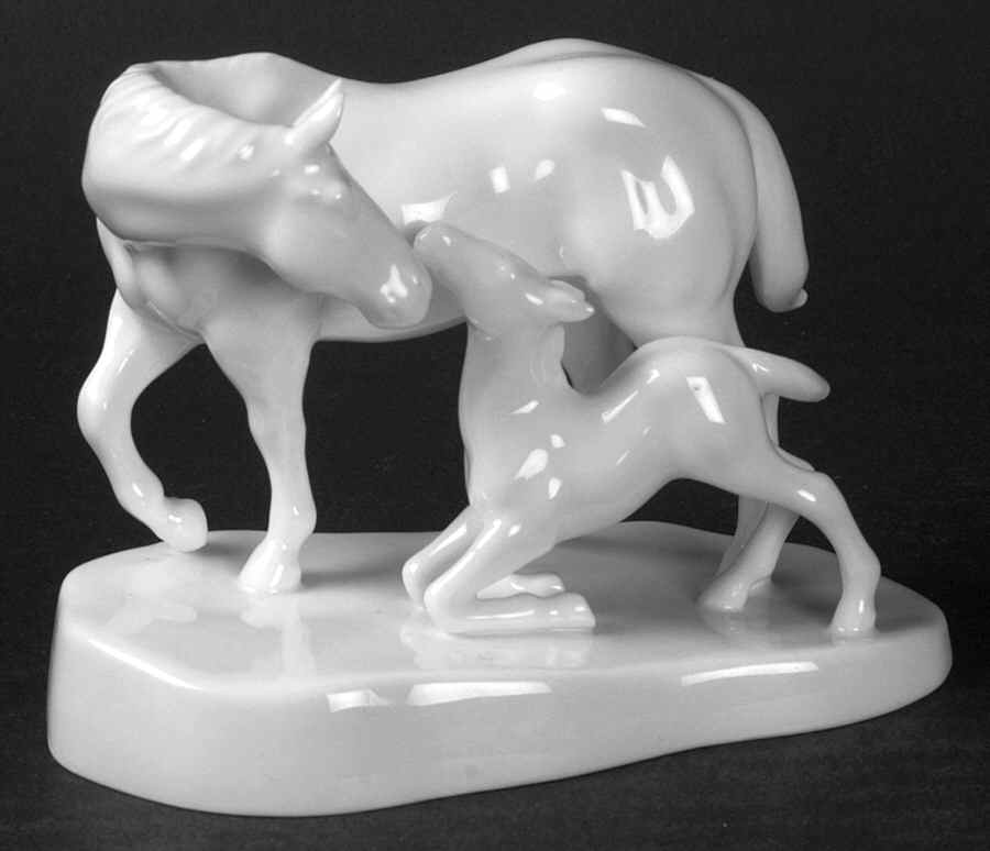 Mothers Day Figurine Mare And Colt - Boxed by Noritake-1