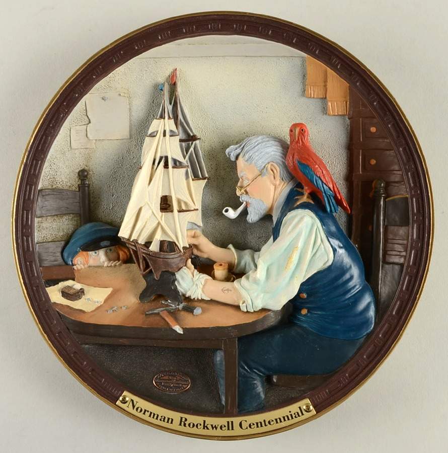 Centennial Ship Builder - Boxed by Norman Rockwell Gallery-1