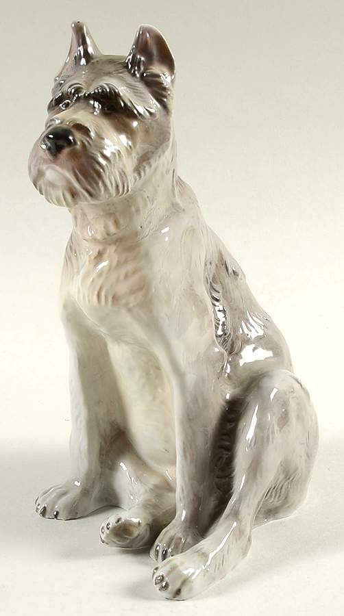 Nymphenburg Figurine Terrier - No Box by Nymphenburg-1