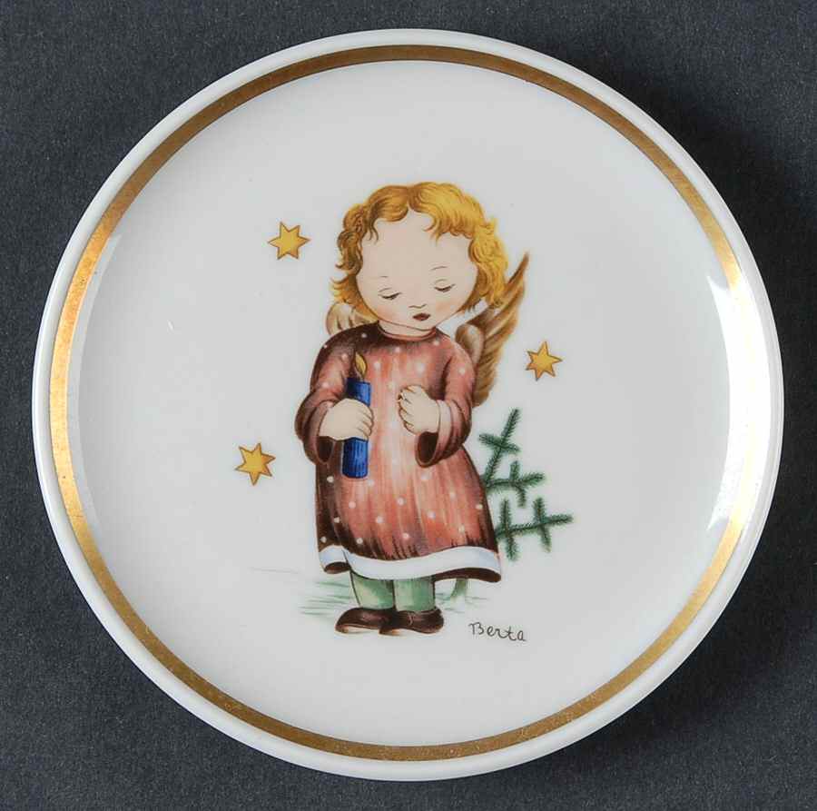 Berta Hummel Museum Miniature Plate Starlight Angel - No Box by New England-1