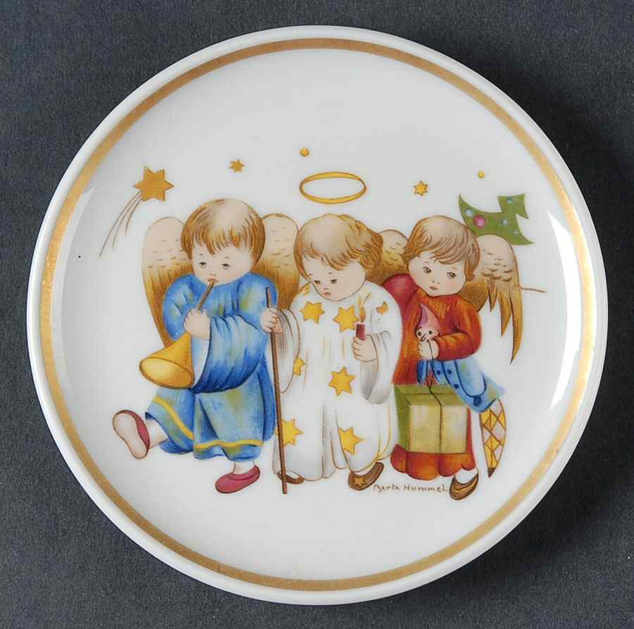 Berta Hummel Museum Miniature Plate Heavenly Trio - No Box by New England-1