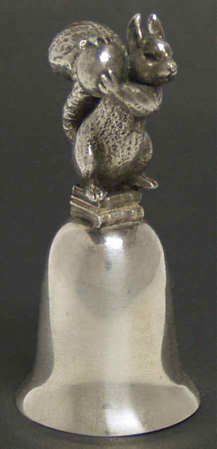 Beatrix Potter-Miniature Bell Squirrel Nutkin - No Box by New England-1