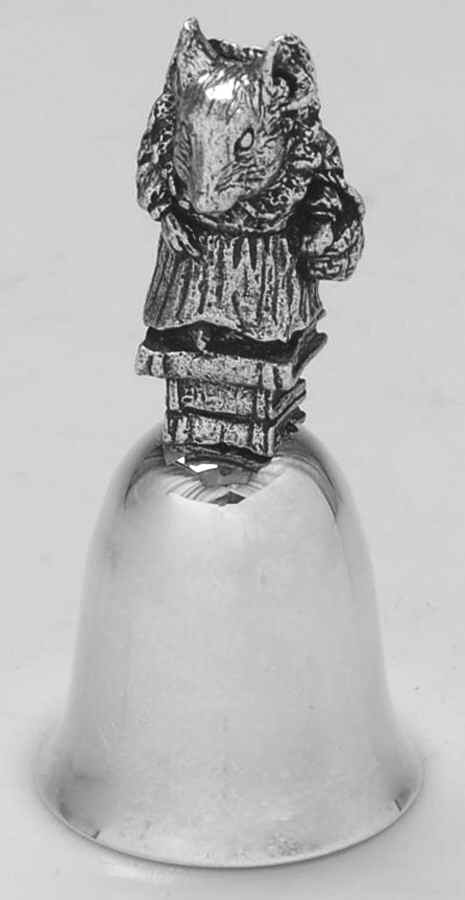 Beatrix Potter-Miniature Bell Mrs Tittlemouse - Boxed by New England-1