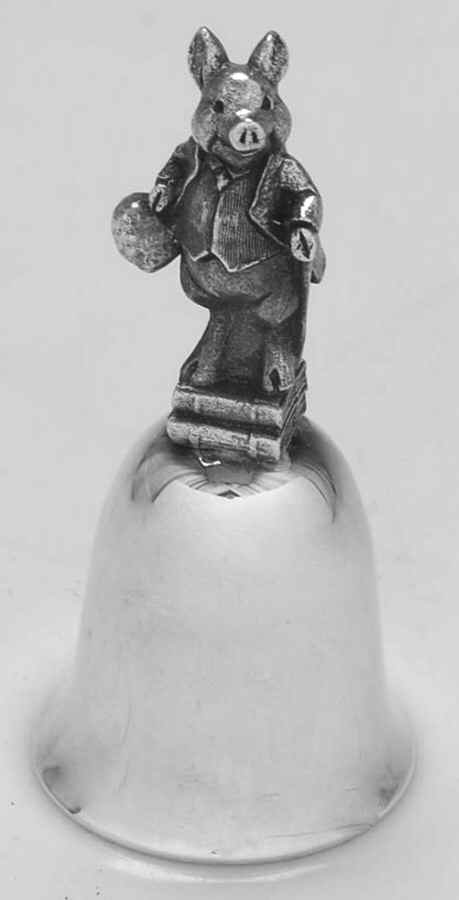 Beatrix Potter-Miniature Bell Pigling Bland - No Box by New England-1