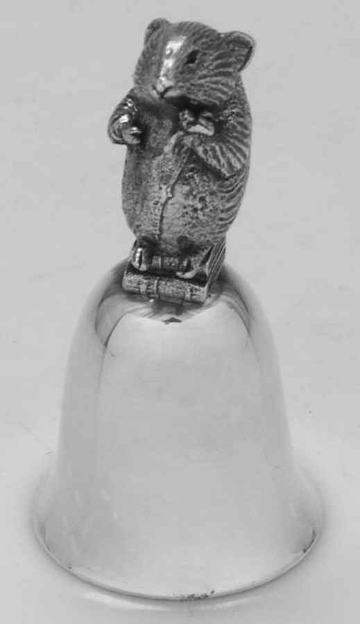 Beatrix Potter-Miniature Bell Timmy Willie - No Box by New England-1