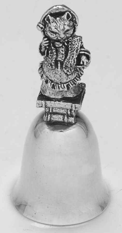 Beatrix Potter-Miniature Bell Mrs Tabitha Twitchit - Boxed by New England-1