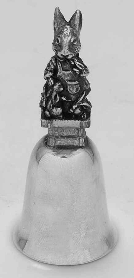 Beatrix Potter-Miniature Bell Mrs Rabbit - No Box by New England-1