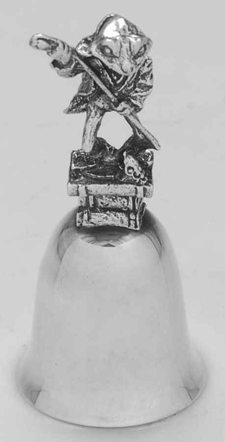 Beatrix Potter-Miniature Bell Jeremy Fisher - Boxed by New England-1