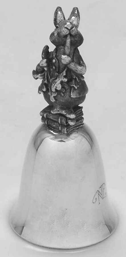Beatrix Potter-Miniature Bell Peter Ate A Radish - No Box by New England-1