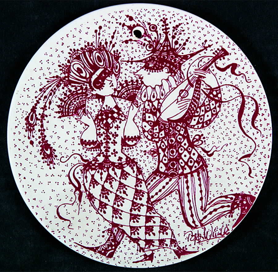 Months of The Year-Red Februar-Maskerade - No Box by Nymolle (Denmark)-1