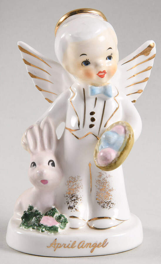 Angels of the Year April-Boy - No Box by Napco-1