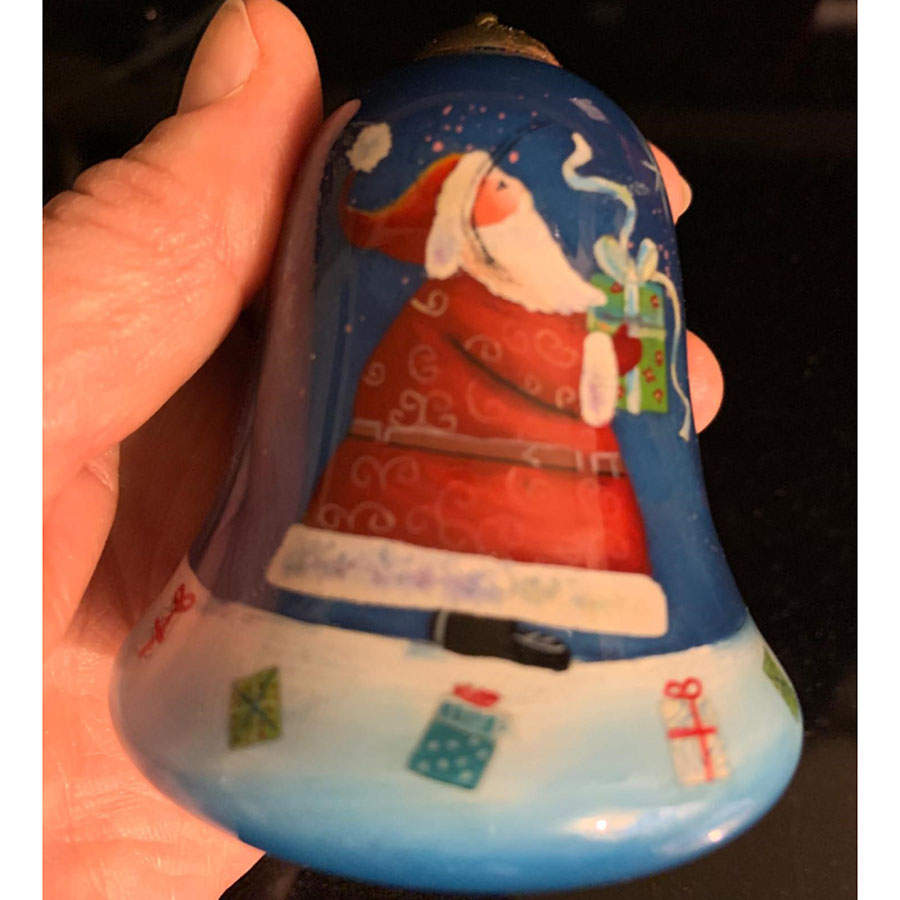 Ne'Qwa Christmas Ornament I Believe In Santa - No Box by Ne'Qwa Art-1