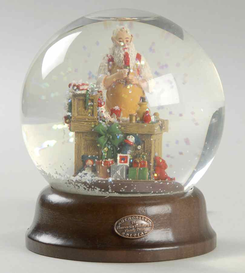 Rockwell Classic Santa Santa's Workshop - No Box by Norman Rockwell Gallery-1
