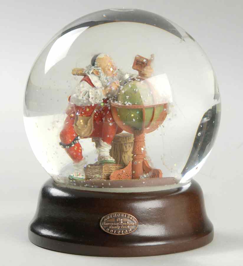 Rockwell Classic Santa Around The World - No Box by Norman Rockwell Gallery-1