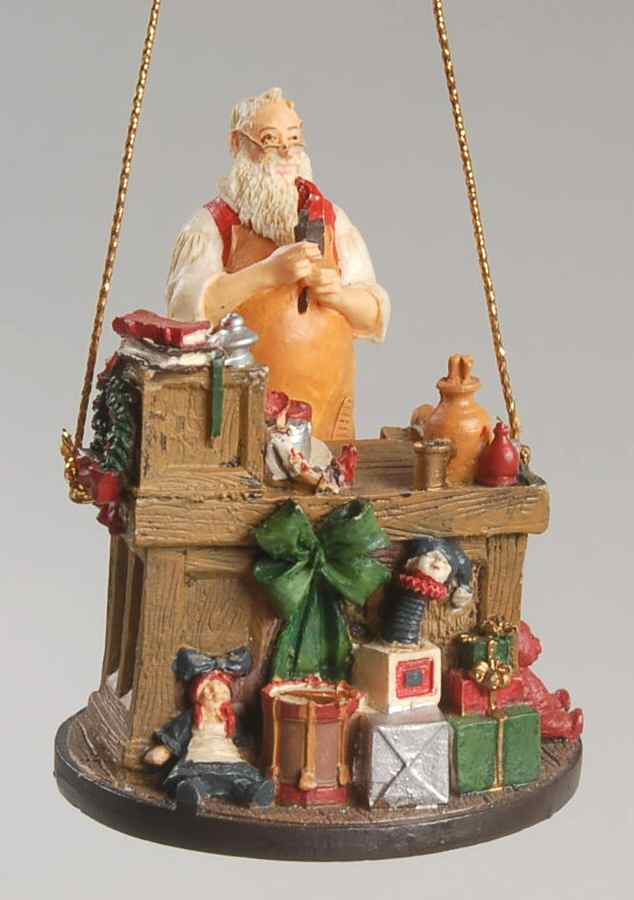 Celebration of Santa Santa's Workshop - No Box by Norman Rockwell Gallery-1