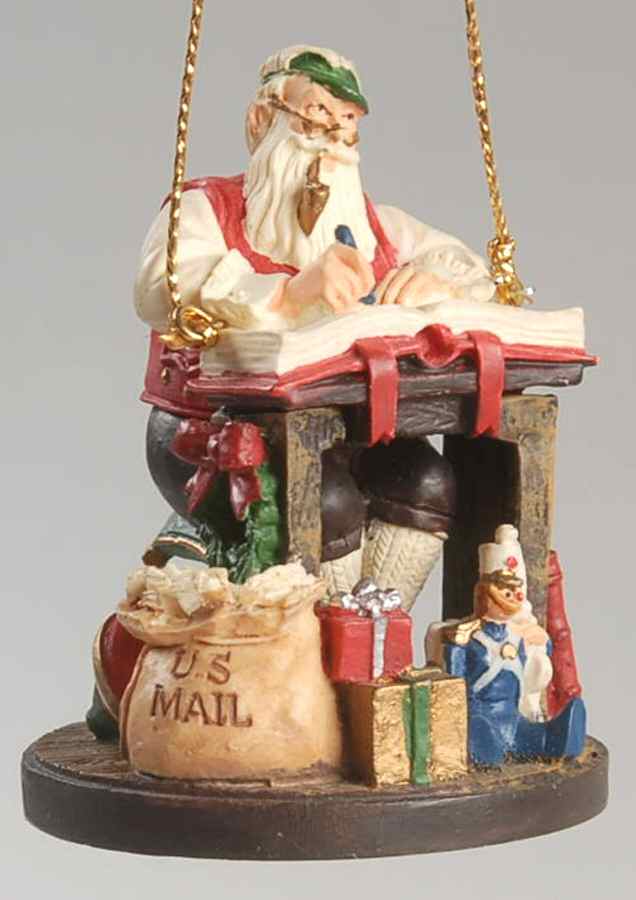 Celebration of Santa Santa Makes A List - No Box by Norman Rockwell Gallery-1