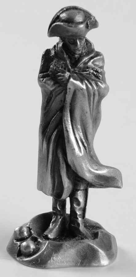 Historical Pewter Figurine George Washington - No Box by National Historical Society-1