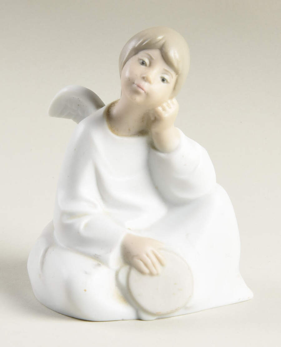 Angels Angel With Tambourine - Boxed by Nao-1