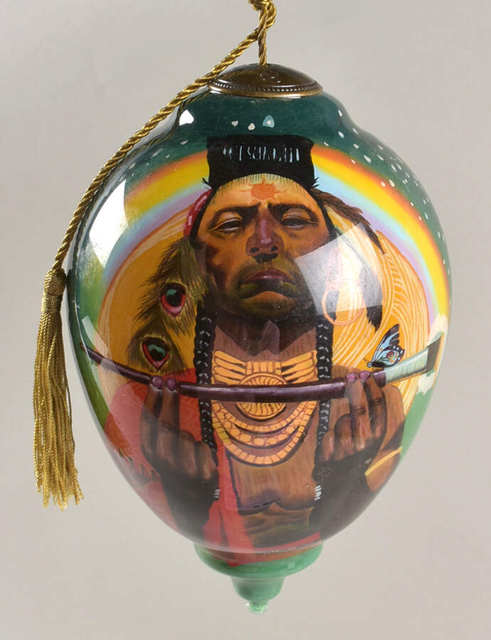 Thomas Blackshear Art Indian Paint Brush - No Box by Ne'Qwa Art-1