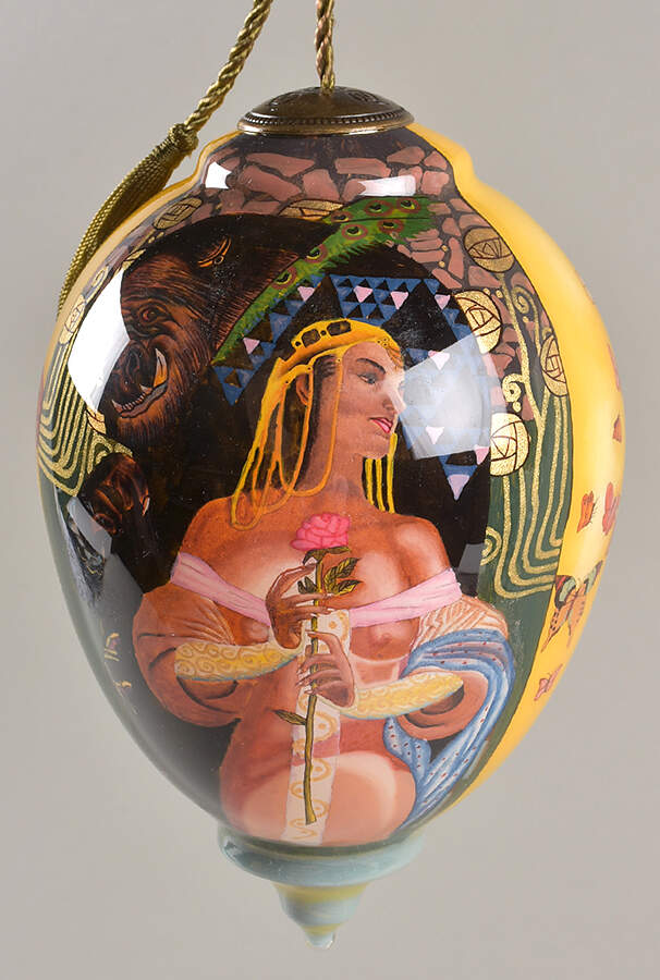 Thomas Blackshear Art Beauty And The Beast - No Box by Ne'Qwa Art-1