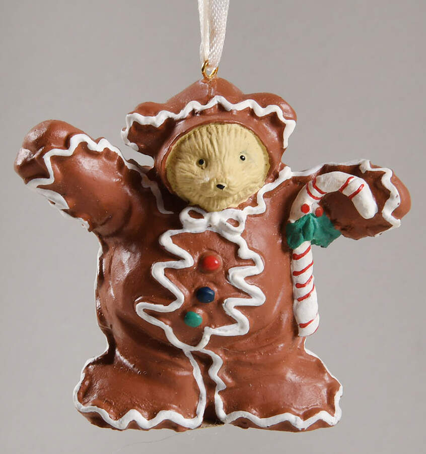 Muffy Vanderbear Collection Ornament Muffy Gingerbear - Boxed by North American Bear-1