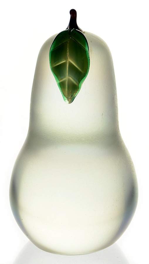 Orient & Flume Paperweight Pear-Iridescent - No Box by Orient & Flume-1