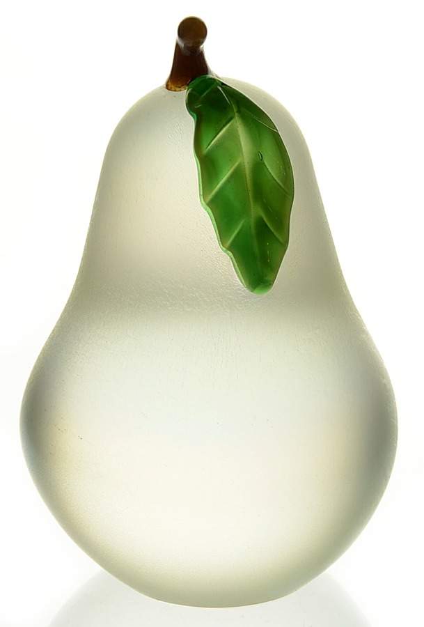 Orient & Flume Paperweight Pear-Iridescent - Boxed by Orient & Flume-1