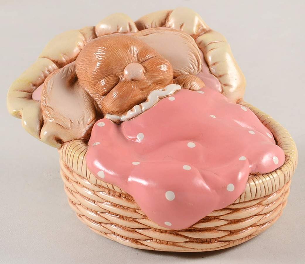PenDelfin Figurine Parsley-Pink With Dots - With Box 258 by PenDelfin-1