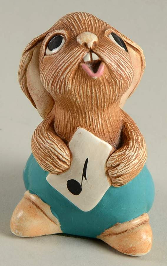 PenDelfin Figurine Rolly 1 Note-Turquoise Pants - Boxed by PenDelfin-1