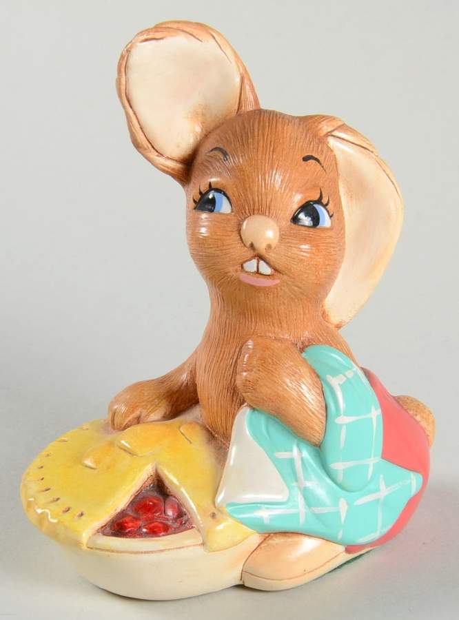PenDelfin Figurine Pieface-Squares Blanket-Turquoise - Boxed by PenDelfin-1