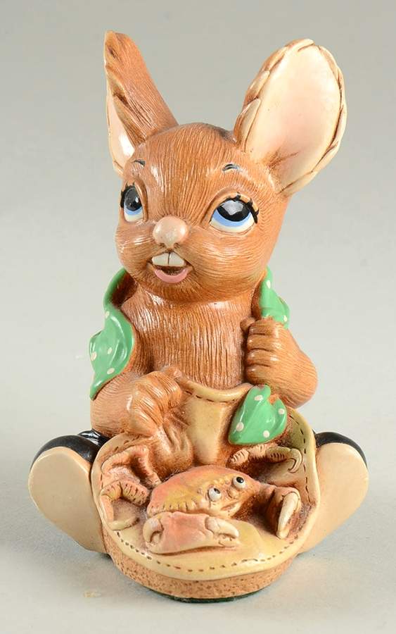 PenDelfin Figurine Nipper-Green Blanket - Boxed by PenDelfin-1