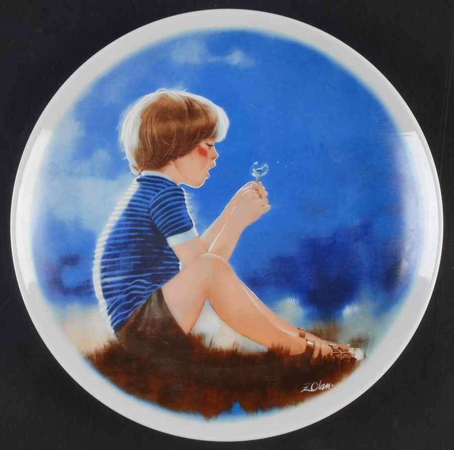 Zolans Children Eric & The Dandelion - With Box by Pemberton & Oakes-1