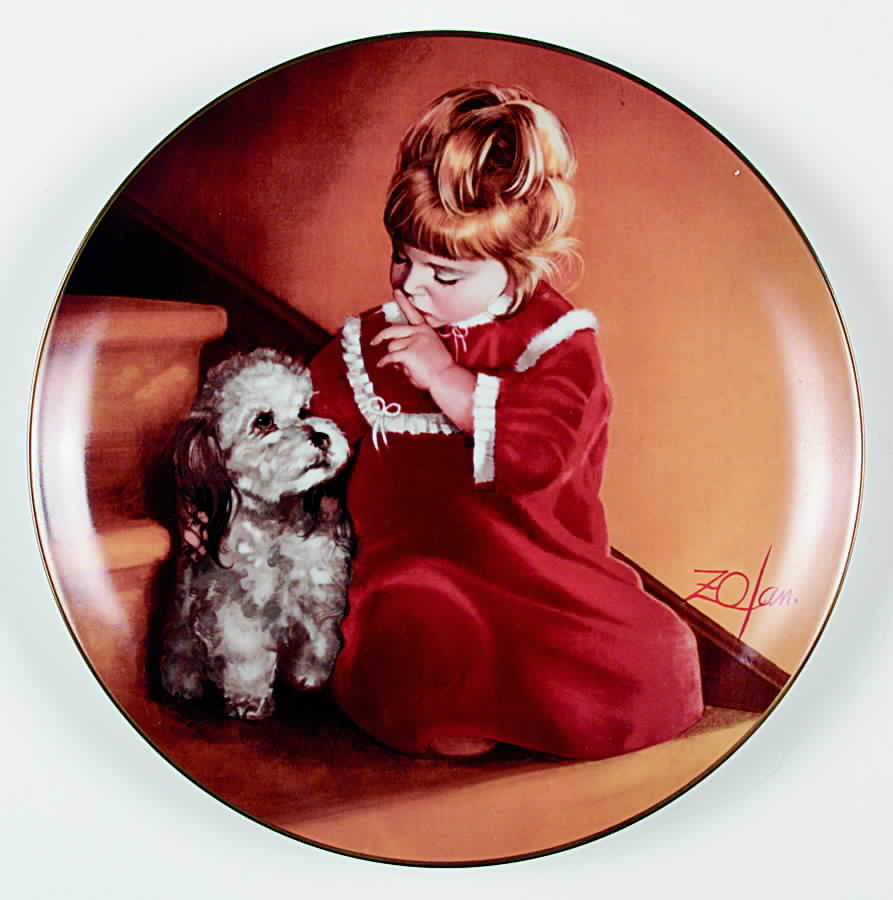 Children At Christmas Christmas Secret - No Box by Pemberton & Oakes-1