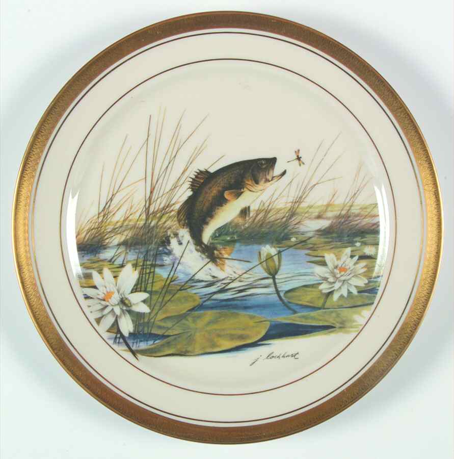 Pickard Plate Smallmouth Bass  - No Box by Pickard-1