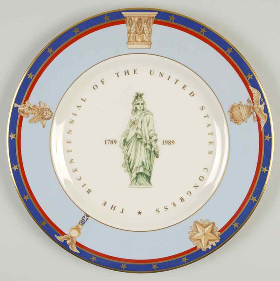Pickard Plate Bicentennial Of Us Congress - No Box by Pickard-1