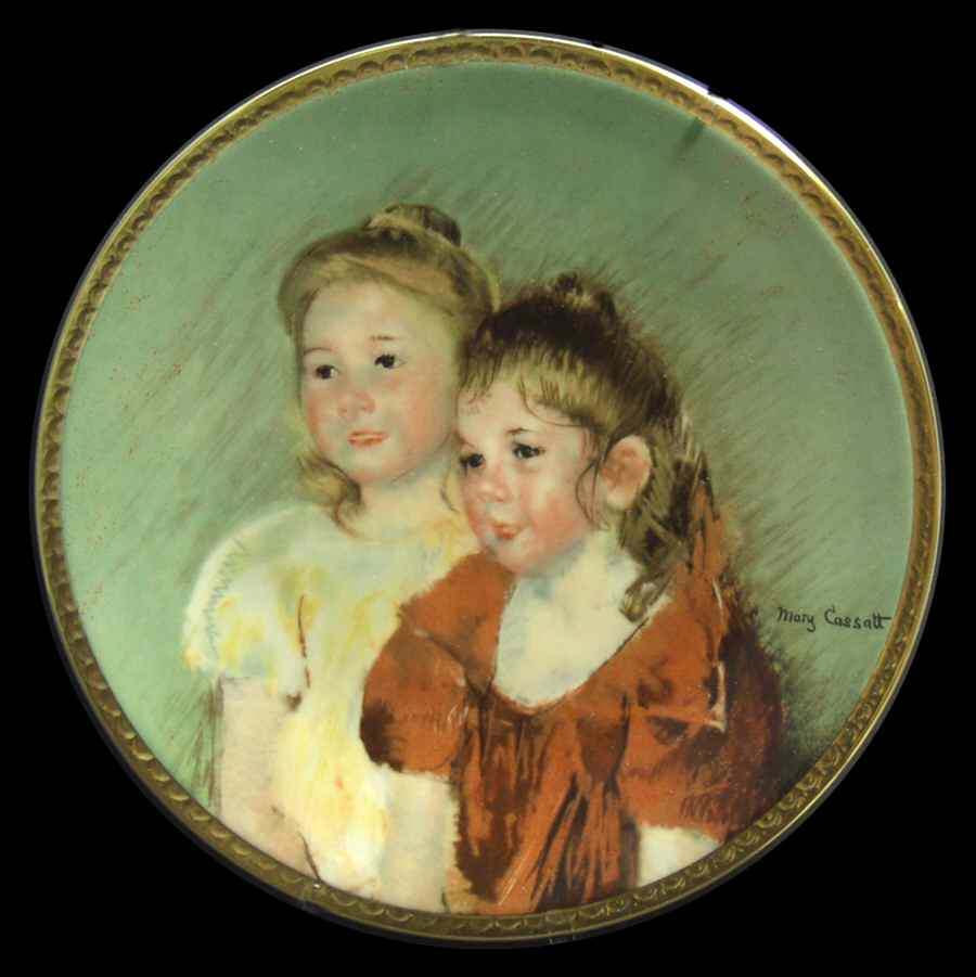 Children of Mary Cassatt Young Girls - No Box by Pickard-1