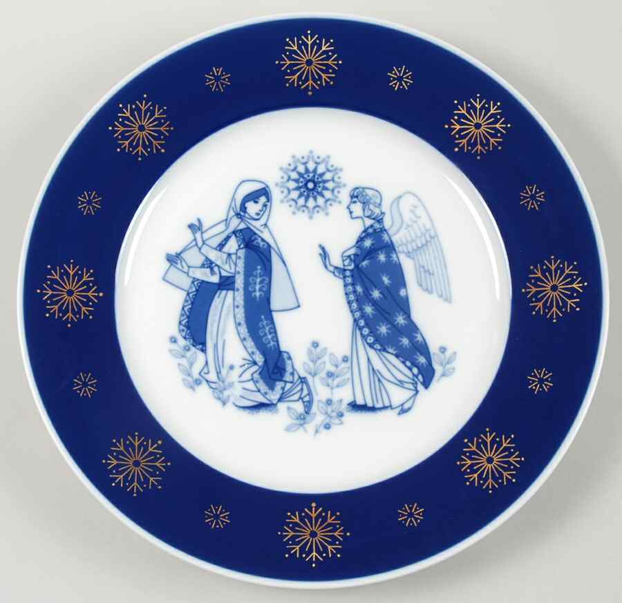 Christmas Deluxe Plate Promise Of A Savior - Boxed by Porsgrund-1