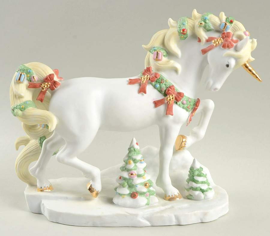 Annual Christmas Unicorns Yuletide Splendor-2011 - Boxed by Princeton Gallery-1